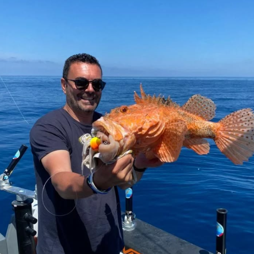 Il Prostaff Andrea a pesca