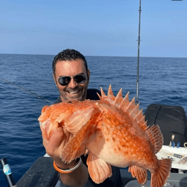 Il Prostaff Andrea Iacovizzi a pesca