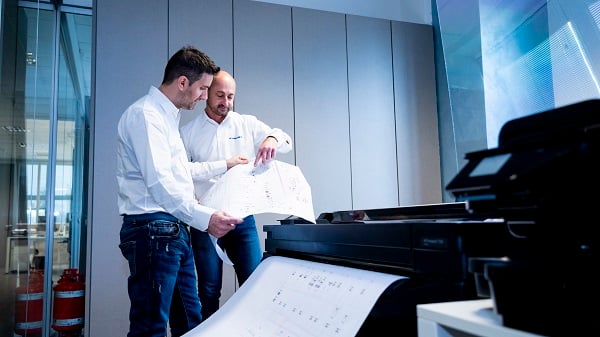 foto di gruppo ufficio tecnico
