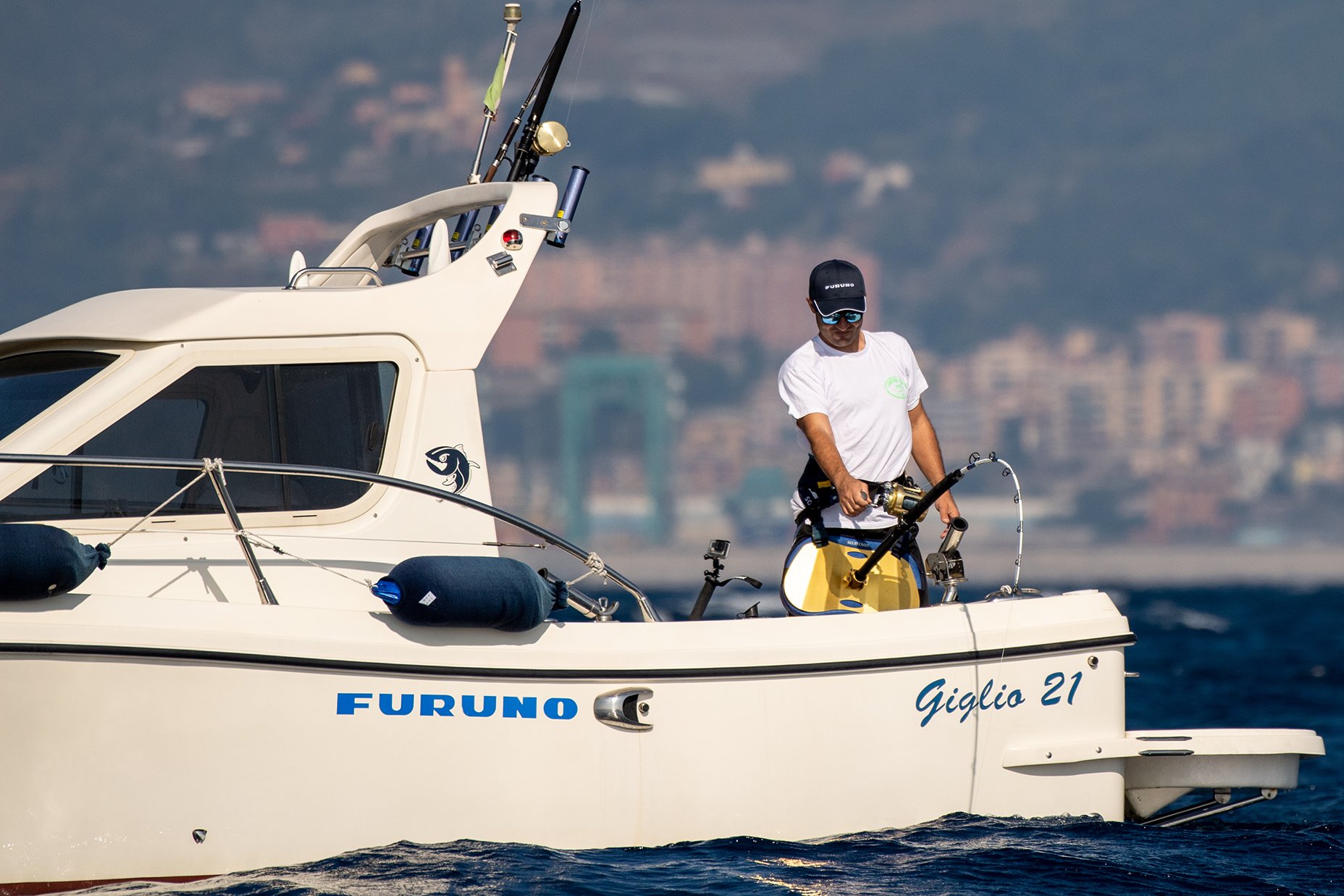 IL FURUNO AMBASSADOR RICCARDO CASTELLARO A BORDO DI ALBAKORA